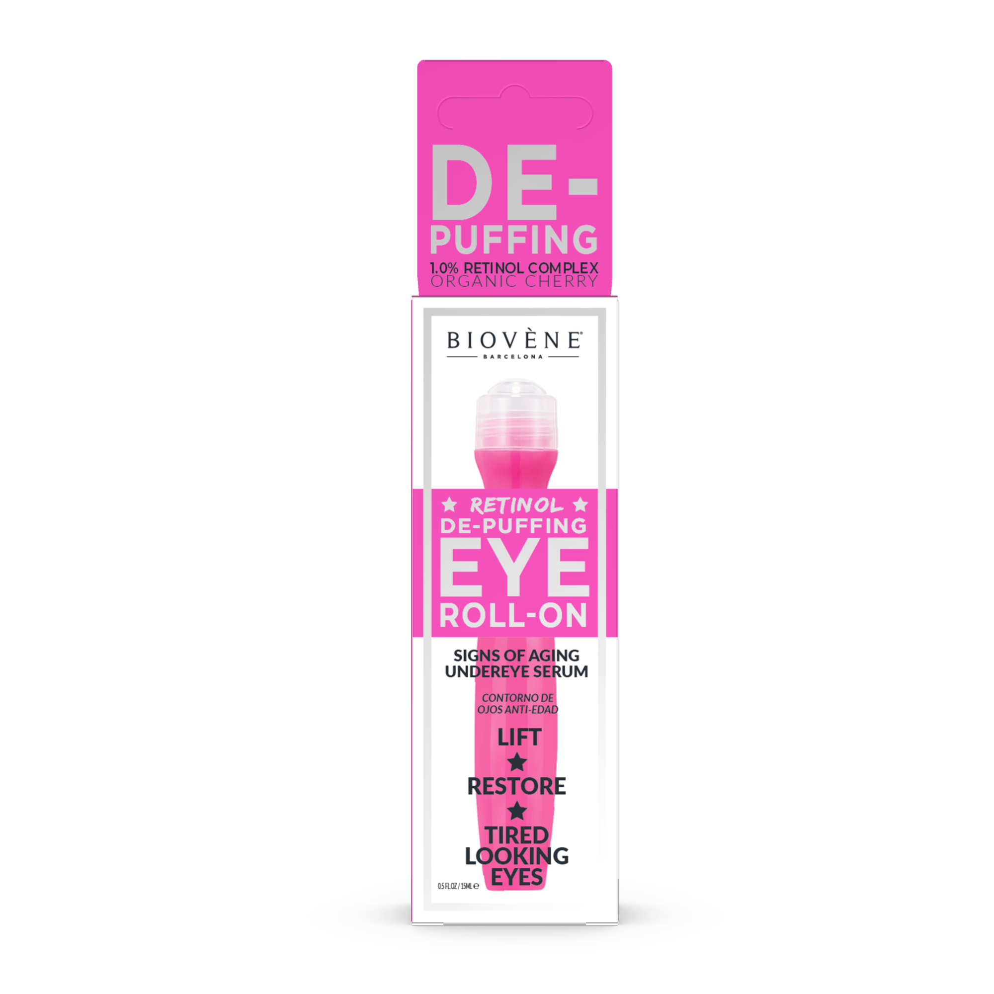 DE-PUFFING Signs of Aging 1% Retinol + Organic Cherry Eye Concentrate