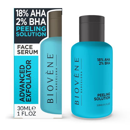 PEELING SOLUTION 18% AHA + 2% BHA Facial Serum Treatment