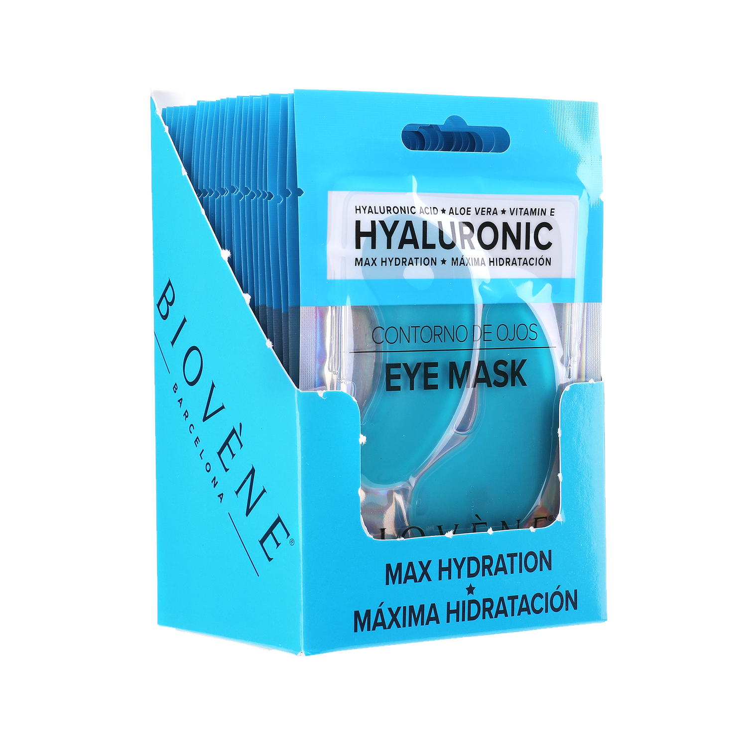 HYALURONIC ACID Max-Hydration Eye Pad Mask with Aloe Vera and Vitamin E