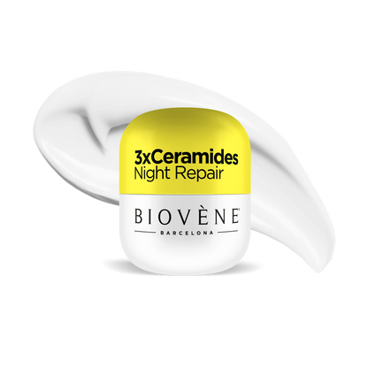 3X CERAMIDES NIGHT REPAIR Barrier-Boosting Night Cream with Extra-Hydrating HA, Ceramides, CICA &amp; Organic Banana